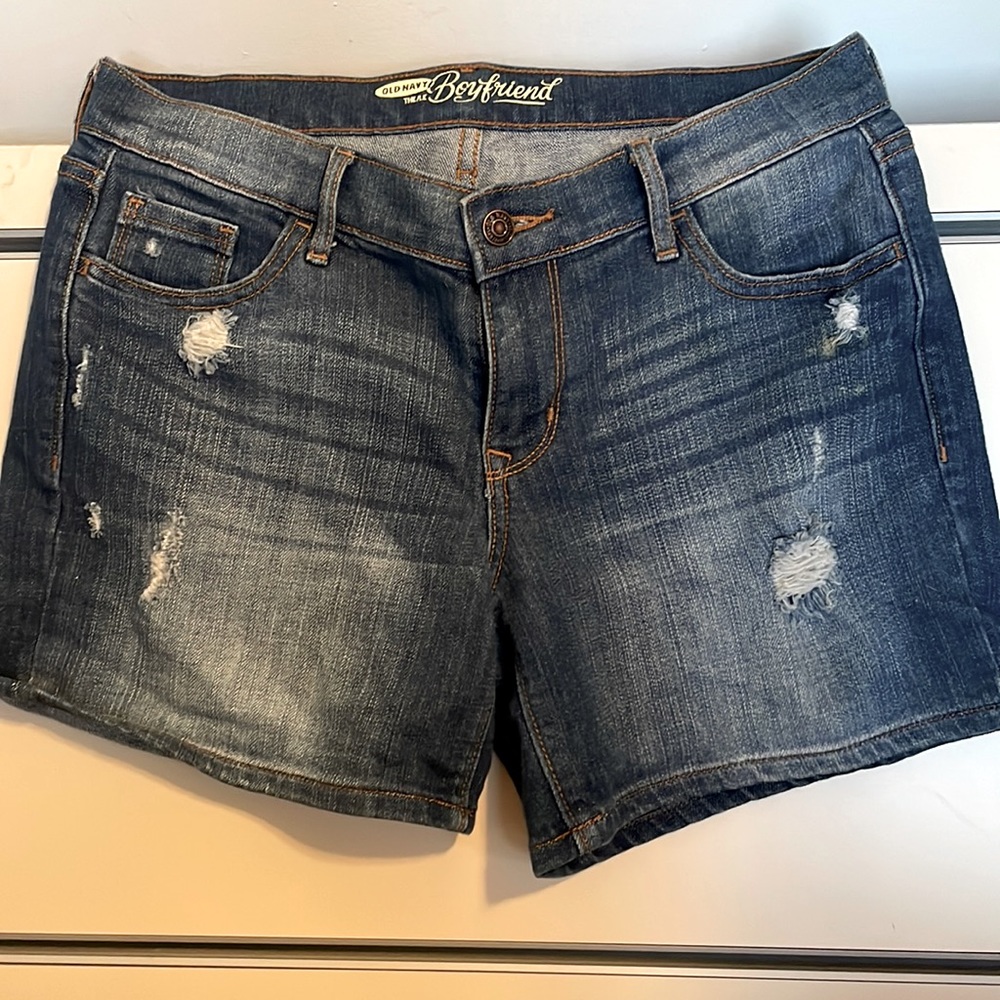 Old navy blue jeans shorts size 4